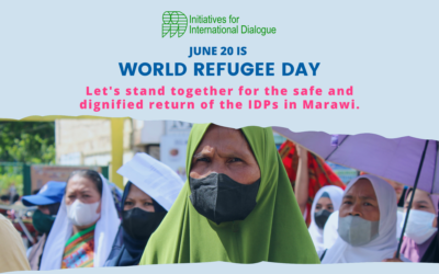 Public Statement on World Refugee Day: Peace group reiterates demand for safe and dignified return of IDPs back in Marawi