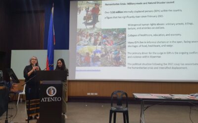 IID Hosts University Speaking Tour on Myanmar Crisis