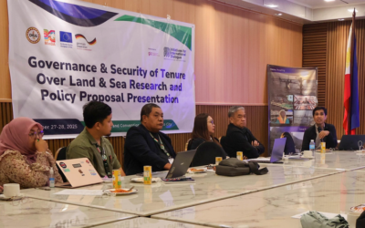 Governance & Security of Tenure Over Land and Sea Research and Policy Proposal Presentation